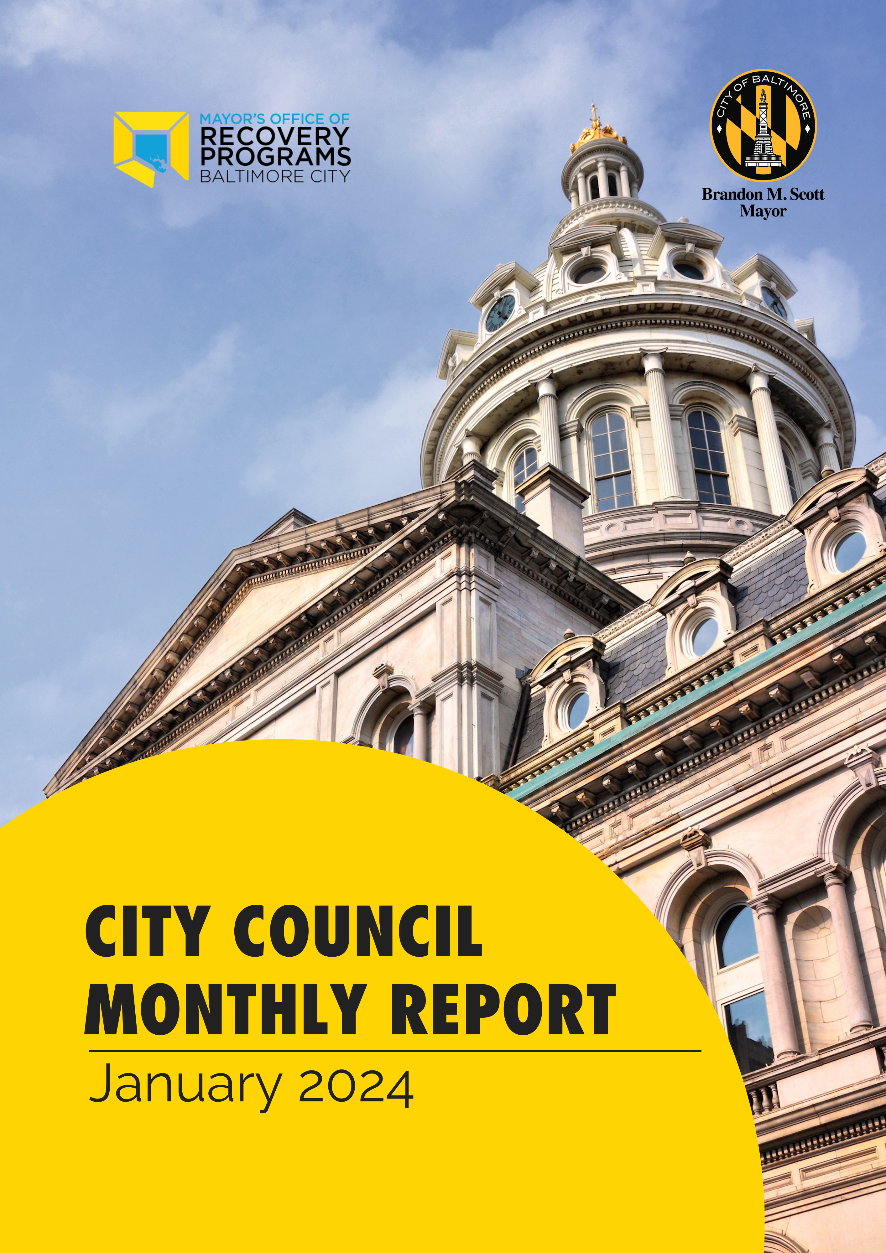 January 2024 Council Report Cover